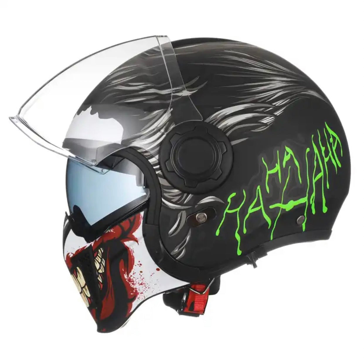 Samurai motorcycle helmet superhero motorcycle retro scorpion electric bike chopper