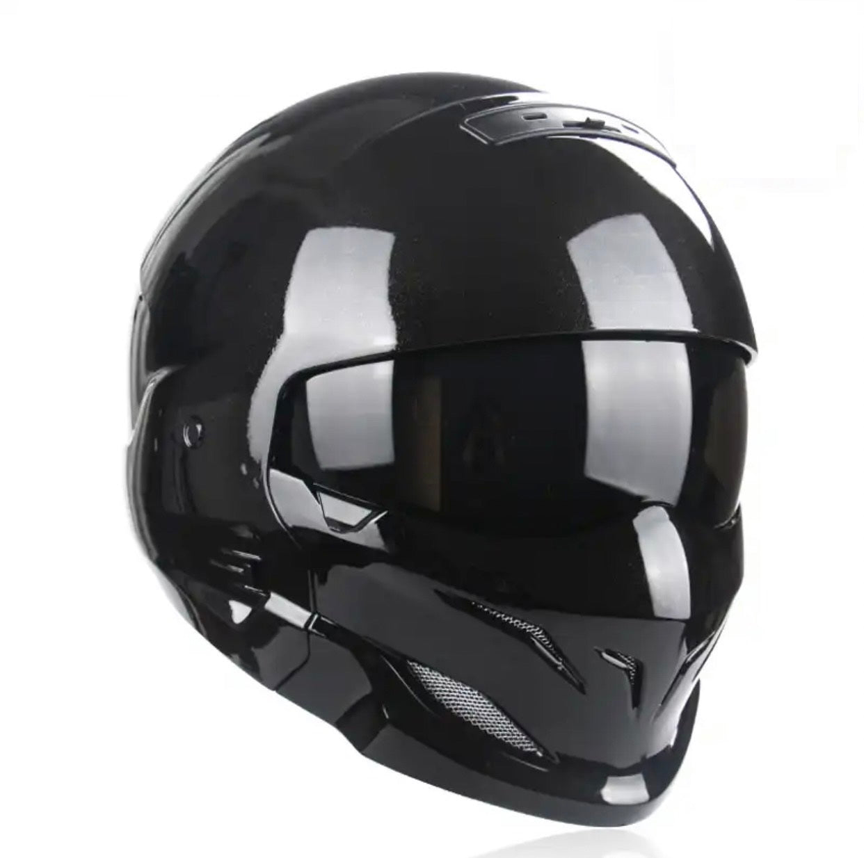 Samurai motorcycle helmet superhero motorcycle retro scorpion electric bike chopper