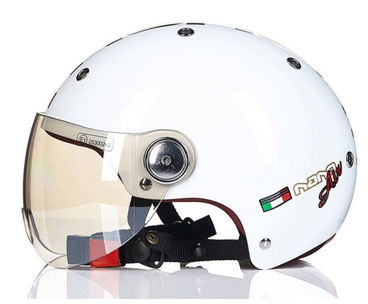 Scooter helmets half face motorcycle vintage vespa helmet chopper biker