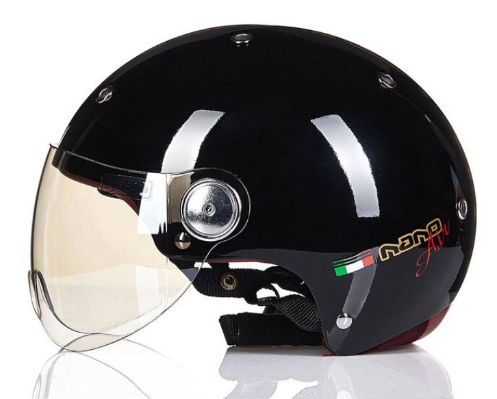 Scooter helmets half face motorcycle vintage vespa helmet chopper biker