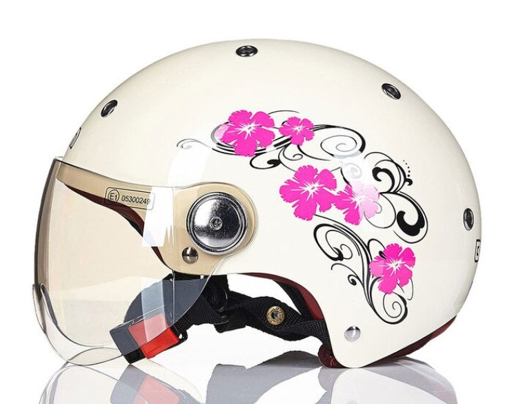 Scooter helmets half face motorcycle vintage vespa helmet chopper biker