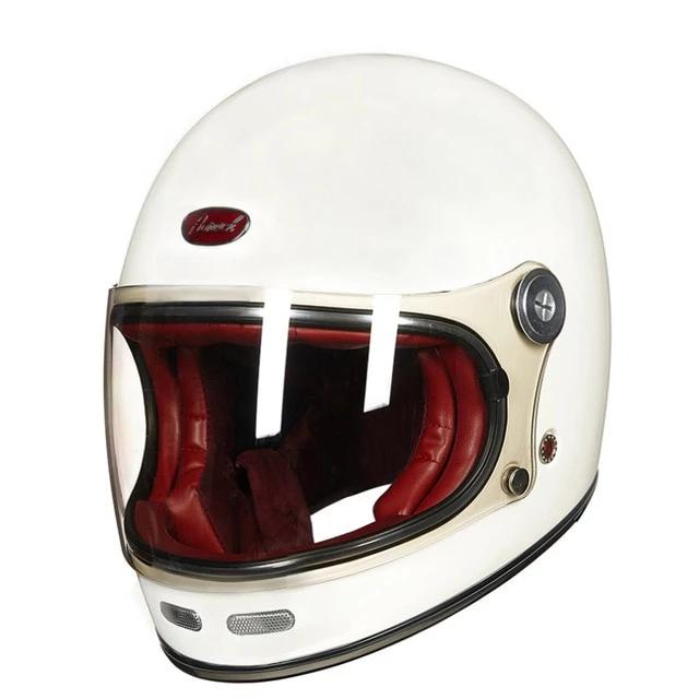 Vintage scooter helmet retro motocross helmets motorcycle ultralight dot ECE