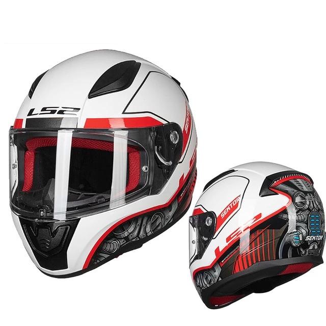 Full face motorcycle helmet racing helmets ABS safe structure for unisex