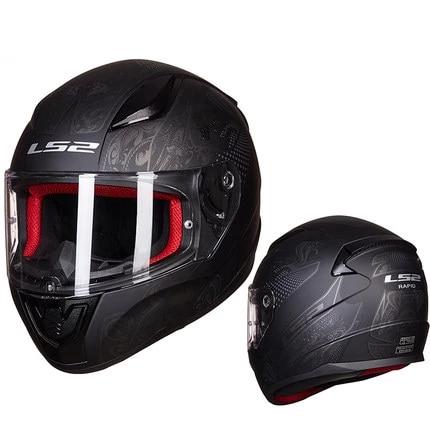 Full face motorcycle helmet racing helmets ABS safe structure for unisex