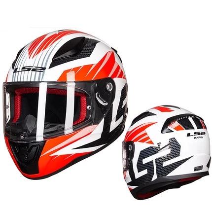Full face motorcycle helmet racing helmets ABS safe structure for unisex