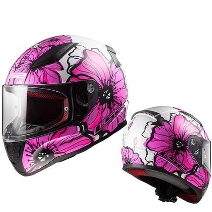 Full face motorcycle helmet racing helmets ABS safe structure for unisex