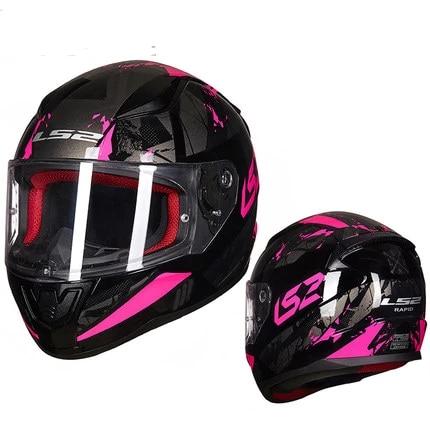 Full face motorcycle helmet racing helmets ABS safe structure for unisex