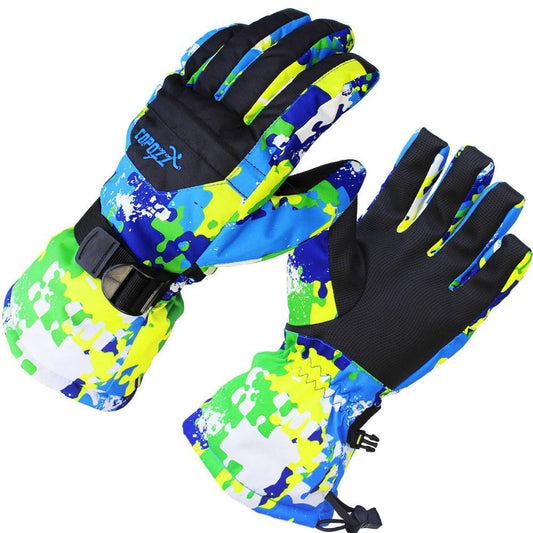 Snowboard gloves winter motorcycle climbing skiing skateboard snow gloves for adult