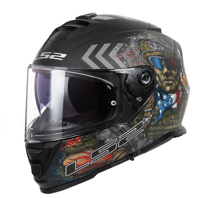 Full face Vespa helmet retro motorcycle helmets storm model with free anti-fog dual lens