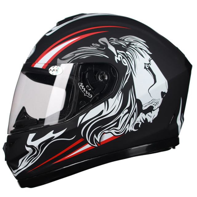 full face helmets skull motorcycle helmet double visor gear protective motorbike