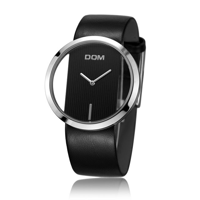 Luxury woman watches leather sport lady wristwatches