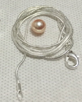Necklace 925 silver jewelry sea turtle real pearl pendant charms DIY gift