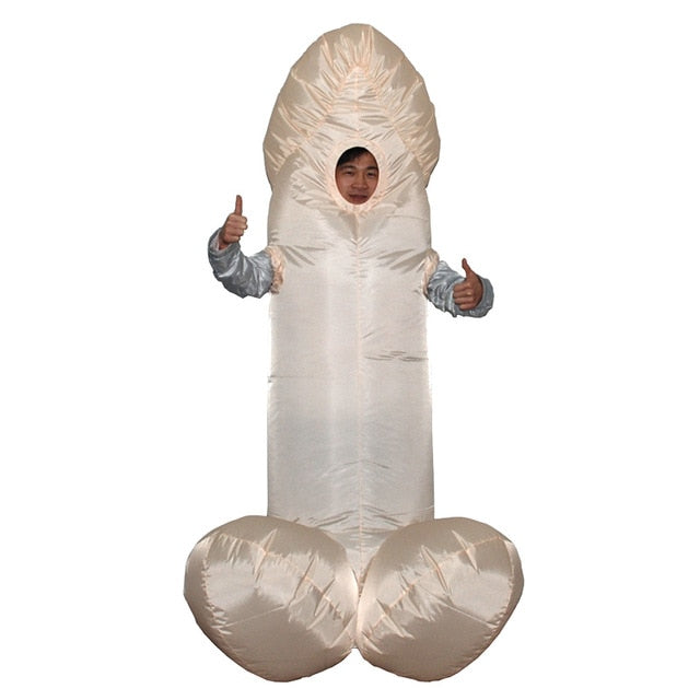 Halloween costume cosplay penis dick sexy funny joke jumpsuit Inflatable