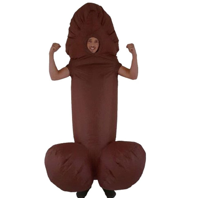 Halloween costume cosplay penis dick sexy funny joke jumpsuit Inflatable