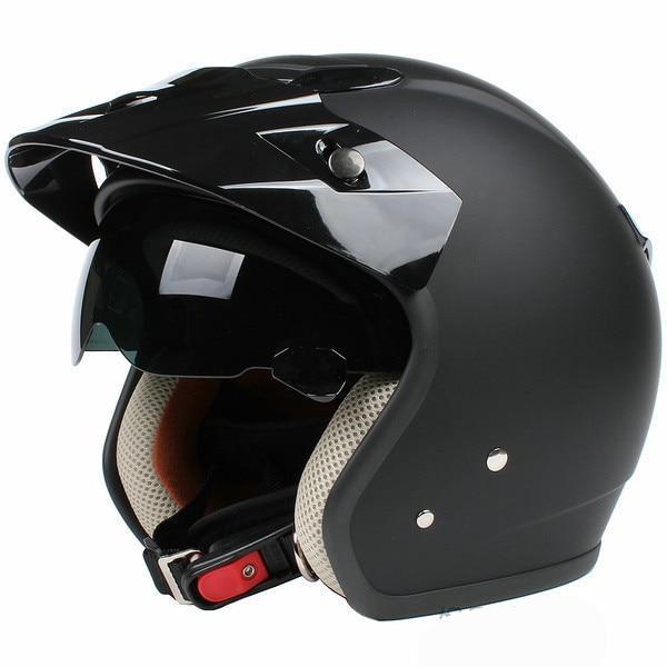 Vintage motorcycle helmets tiger printing Retro 3/4 open face helmet DOT approved