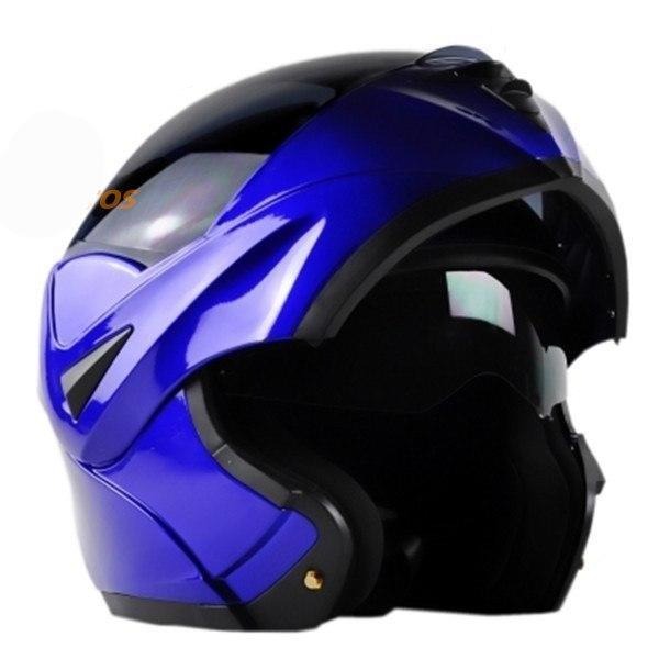 electric motorcycle helmet flip up men women modular helmet dual lens