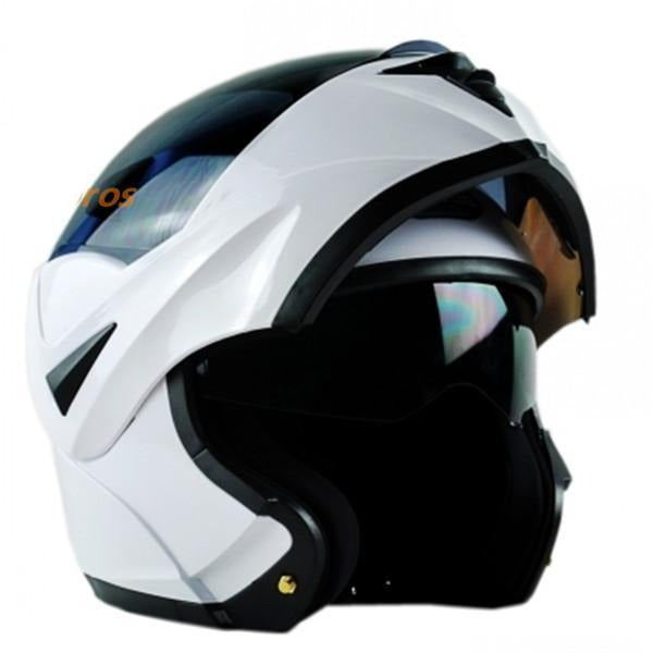 electric motorcycle helmet flip up men women modular helmet dual lens