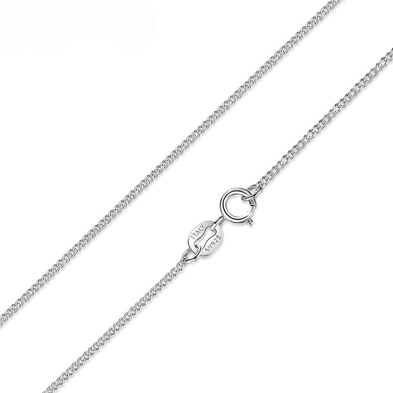 Necklaces 925 sterling silver link chains pendant charm for women luxury jewelry gift