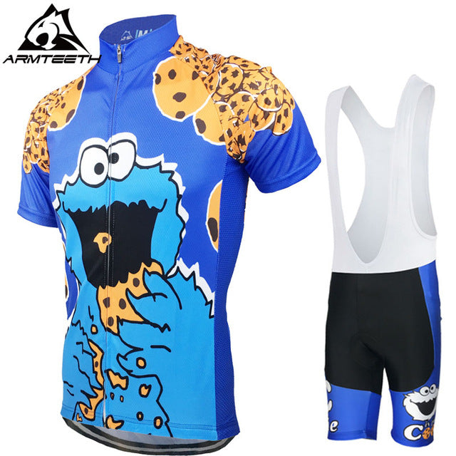 Cycling Jersey Bicycle Clothing Set Mens Summer Mtb Short Anti-sweat