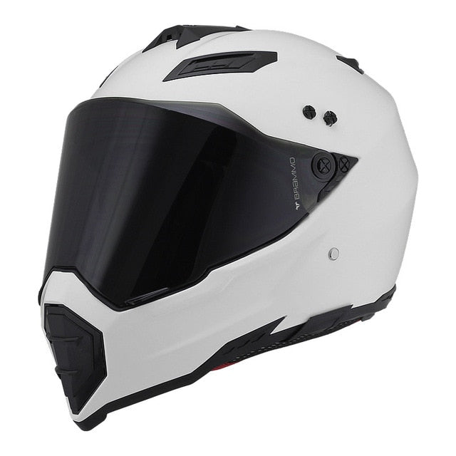 Motocross helmet racing casque de moto vintage retro motorcycle helmet off road skull style