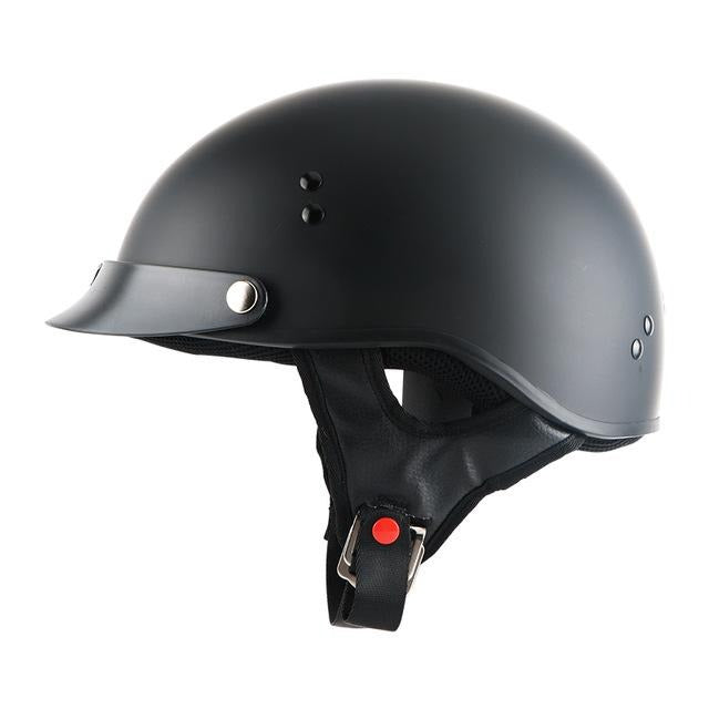vintage half face scooter helmet cool skull motorcycle helmets retro motorcross
