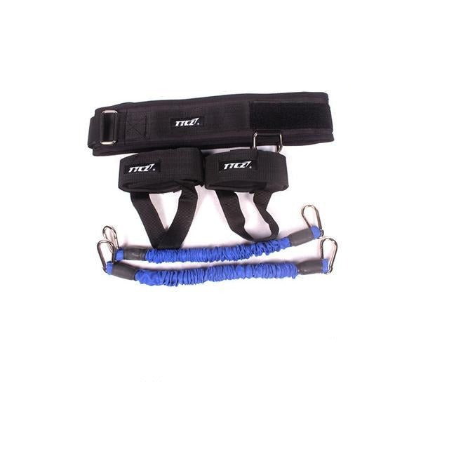 Gym Fitness Exercise Rope Resistance Band trx training Strap equipment Running Jump Leg