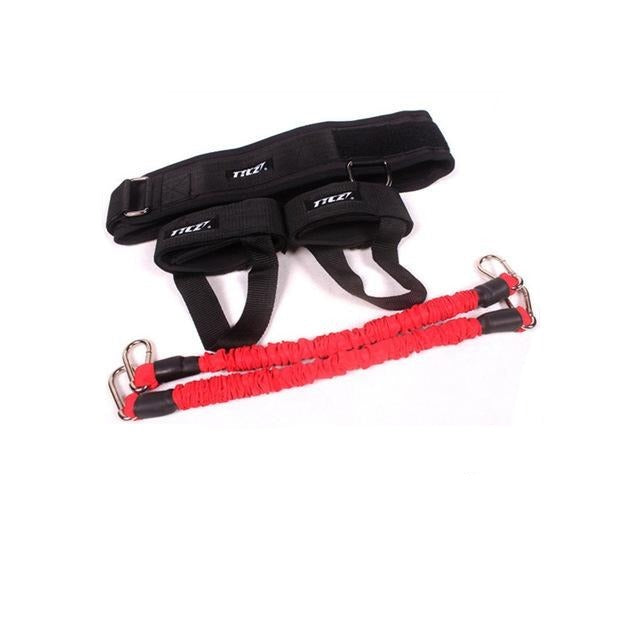 Gym Fitness Exercise Rope Resistance Band trx training Strap equipment Running Jump Leg