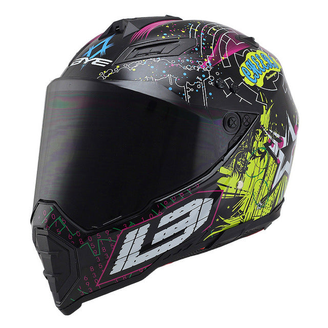 Motocross helmet racing casque de moto vintage retro motorcycle helmet off road skull style