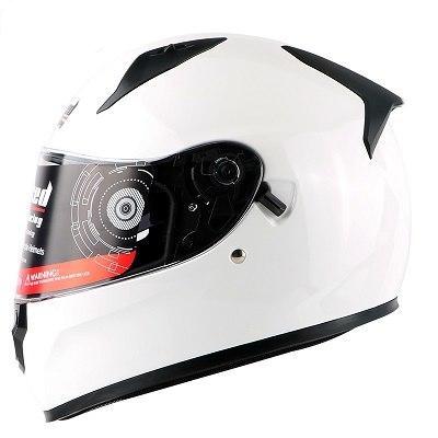 Vintage motorcycle helmet full face skull motorbike Vespa helmets dual lens racing