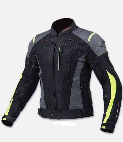 Motorcycle jacket for men summer mesh breathable racing riding