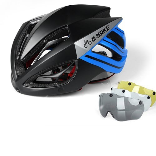 Bicycle Goggles Helmet Sunglasses 3 Lens Cycling Mountain Road Bike