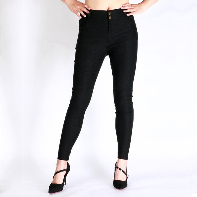 Skinny pants trousers push up pencil casual slim pants candy colour women fashion