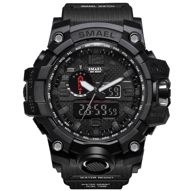 Men military watch sport army watch 50m waterproof shock wrist watches