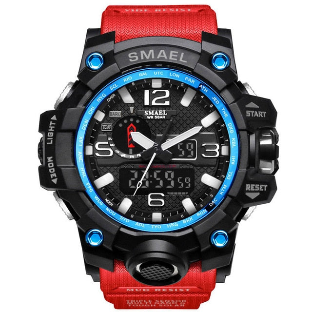 Men military watch sport army watch 50m waterproof shock wrist watches