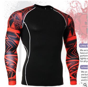 Sport suits for GYM thermal underwear sets for men long compression