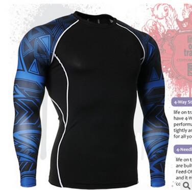 Sport suits for GYM thermal underwear sets for men long compression