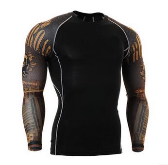 Sport suits for GYM thermal underwear sets for men long compression