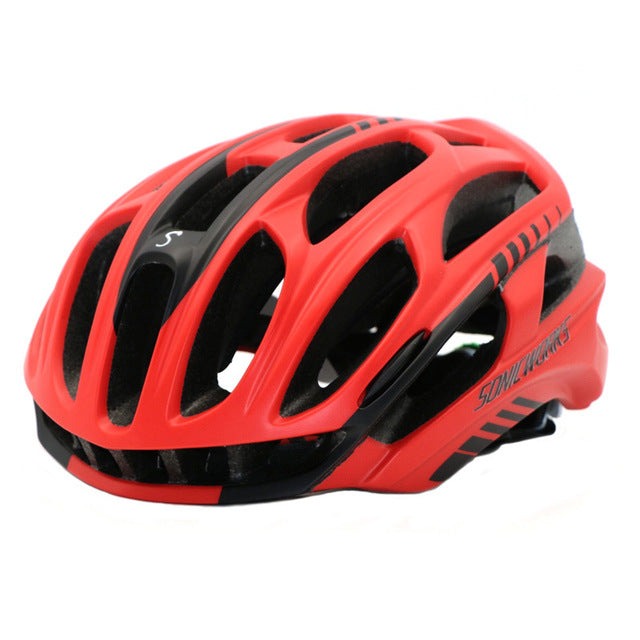 Bicycle Helmet Cycling MTB Mountain Road With LED Lights