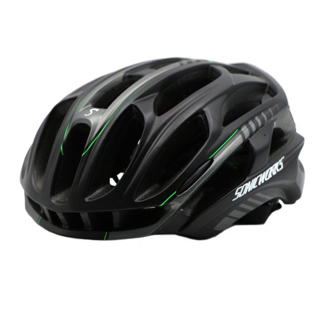Bicycle Helmet Cycling MTB Mountain Road With LED Lights