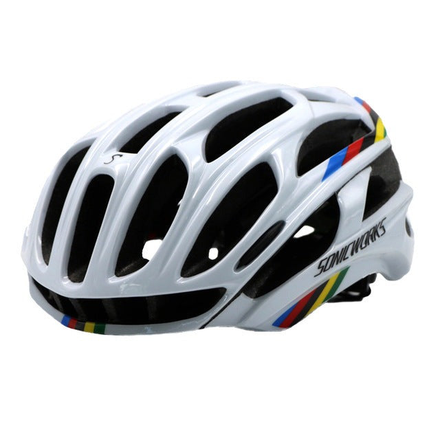 Bicycle Helmet Cycling MTB Mountain Road With LED Lights