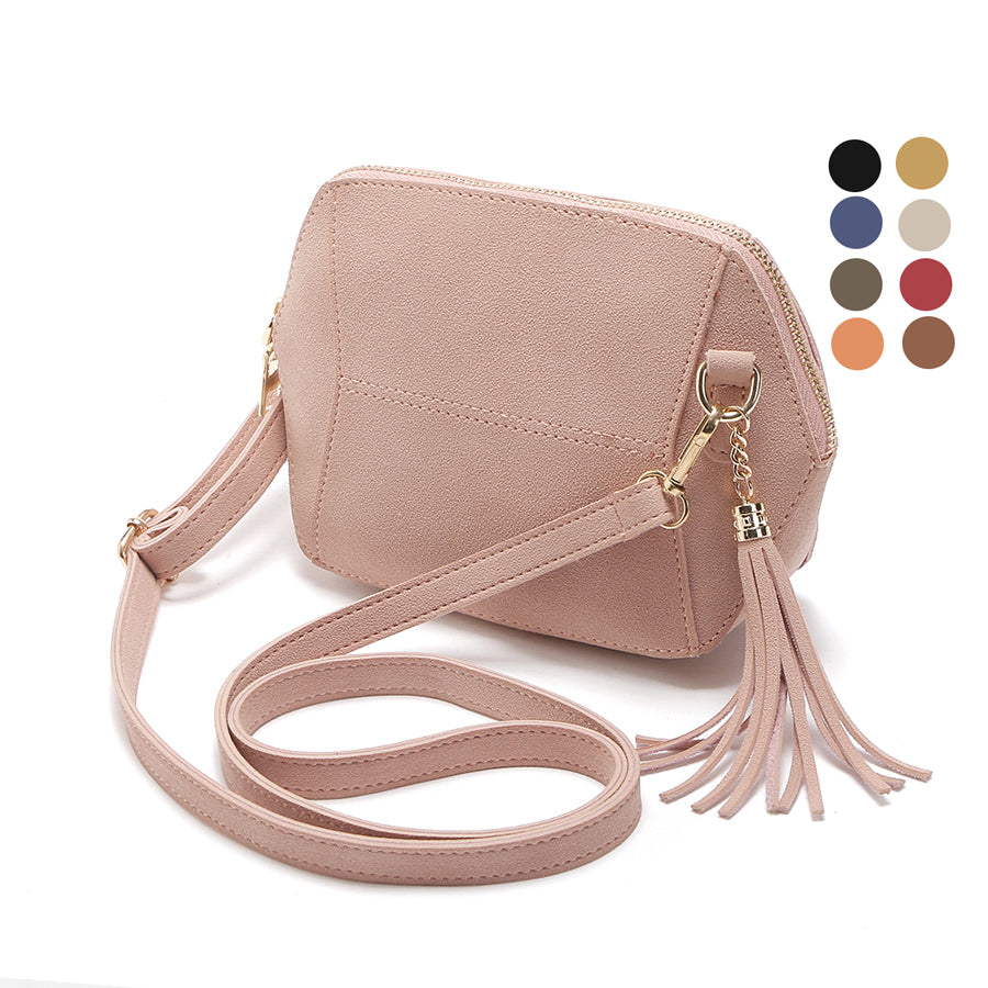 Crossbody bag women beach holiday tassel handbags 10 colors