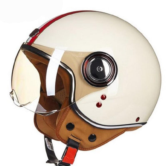 Vespa helmet motorcycle scooter vintage retro open face helmets