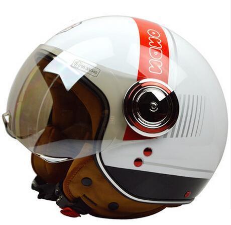 Vespa helmet motorcycle scooter vintage retro open face helmets