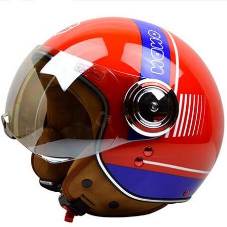 Vespa helmet motorcycle scooter vintage retro open face helmets