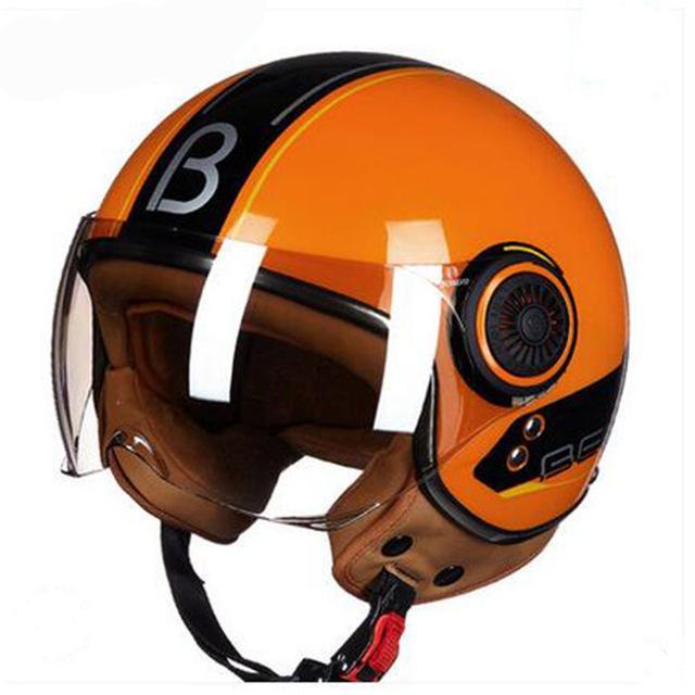 Vespa helmet motorcycle scooter vintage retro open face helmets