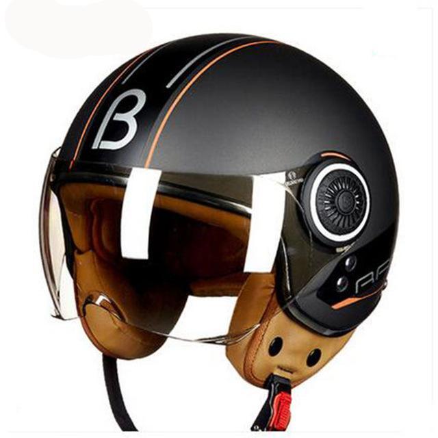 Vespa helmet motorcycle scooter vintage retro open face helmets