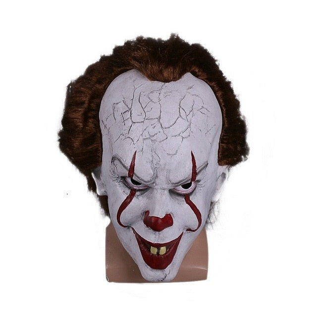 Joker mask halloween costume tim curry horror cosplay