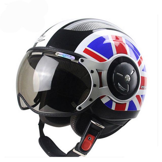 Vespa helmet motorcycle vintage scooter helmets retro 3/4 half face helmets jet style