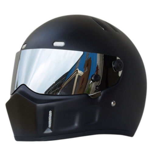 Full face motorcycle helmets goggles sports ATV black style