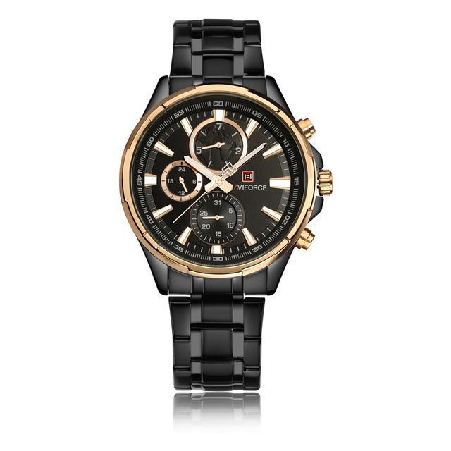 Army military men wristwatch full steel quartz fashion casual sport relogio masculino